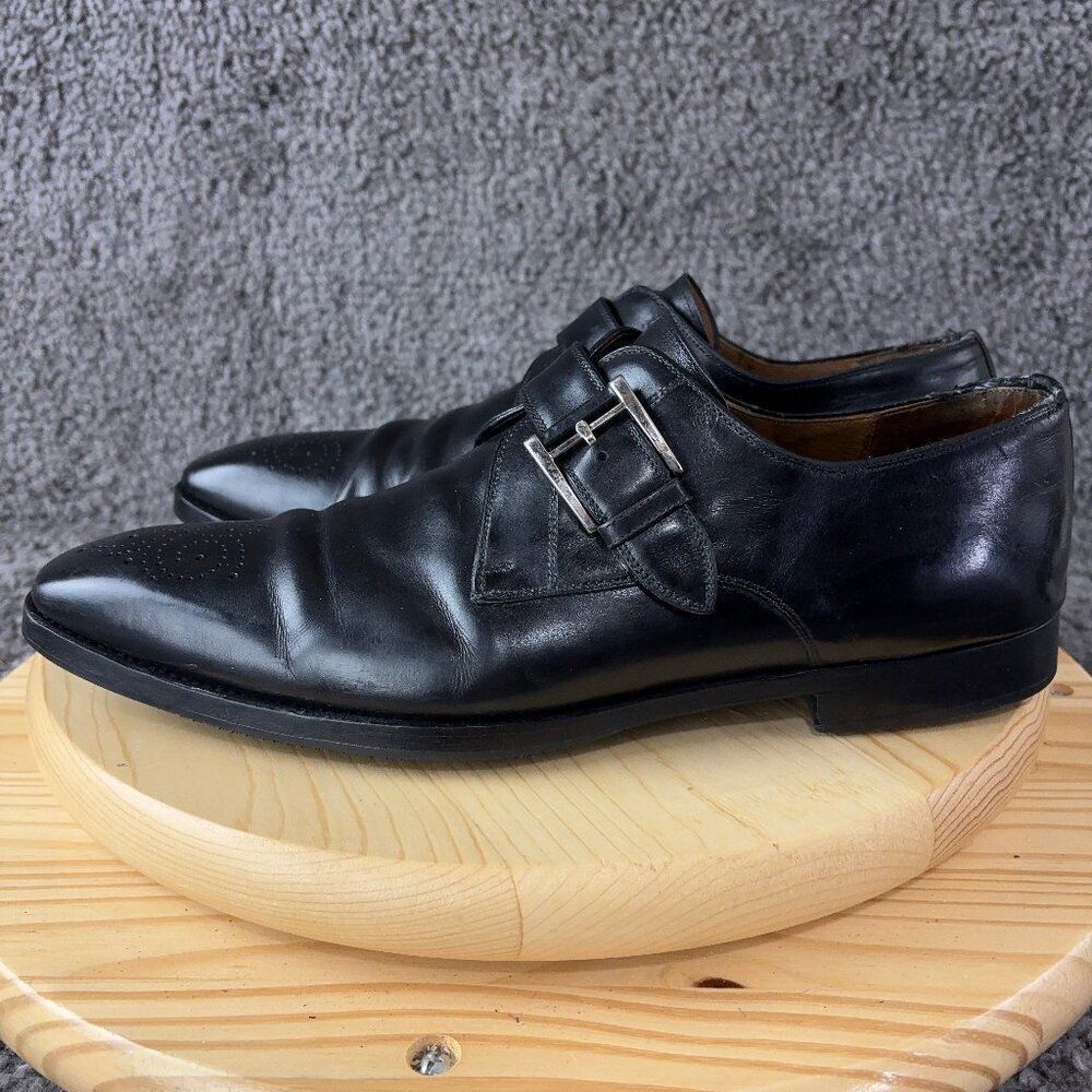 Magnanni Marco II Single Monk Strap Mens 12 Leather Dress Shoe Made in Spain